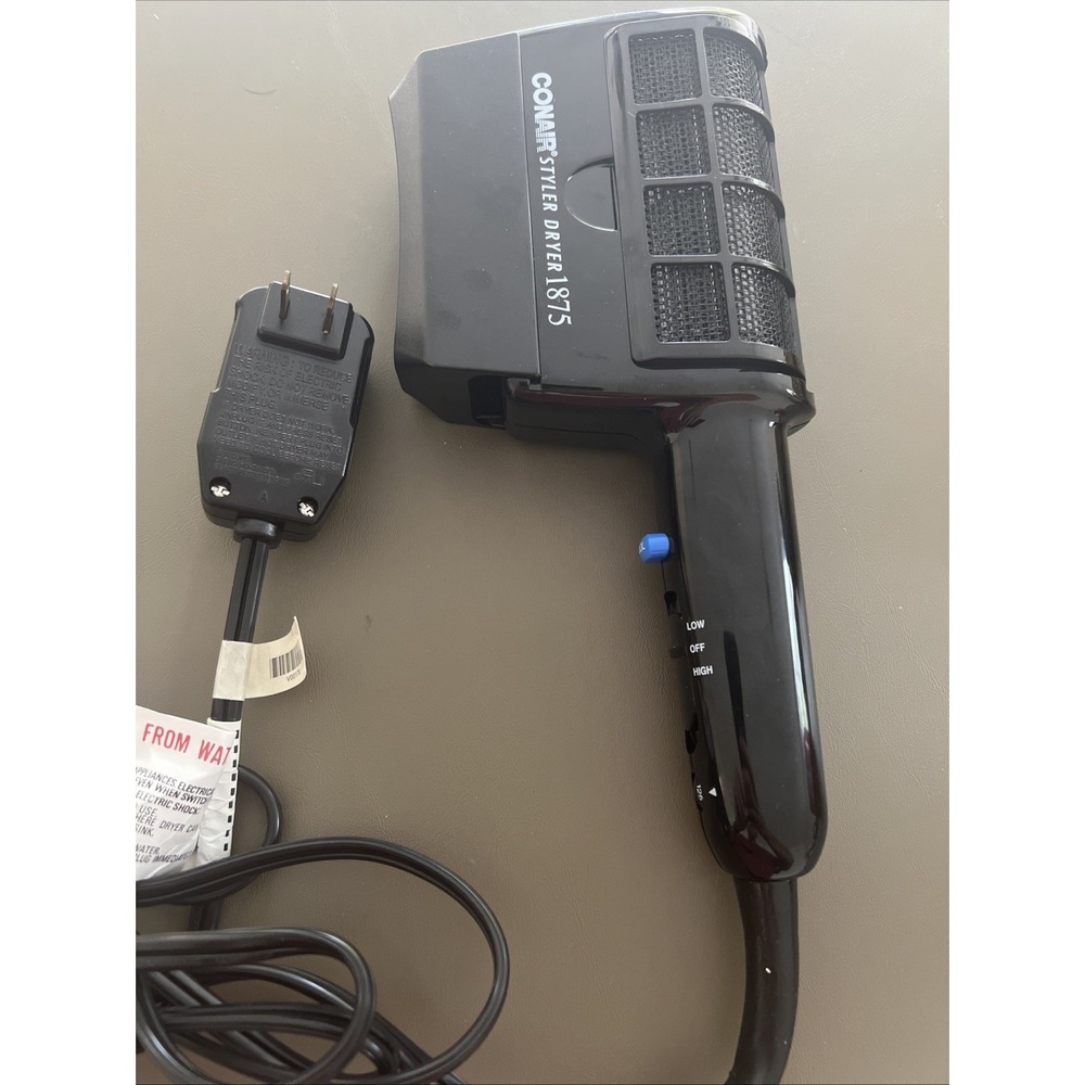 Conair‎ 1875 Watt Styler 3-in-1 Styling Dryer - Tested Works